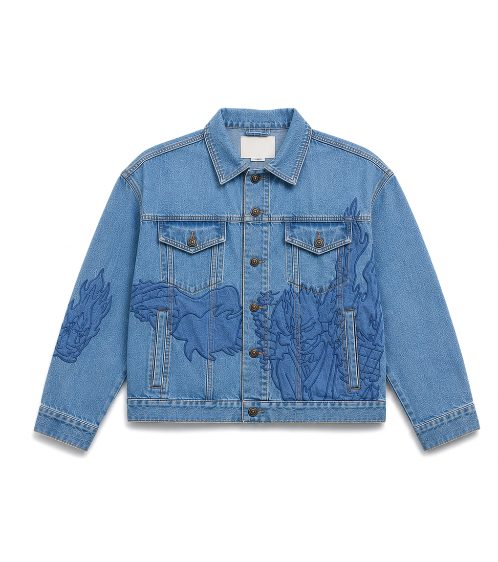 "Eternal Mangekyo" Denim Jacket