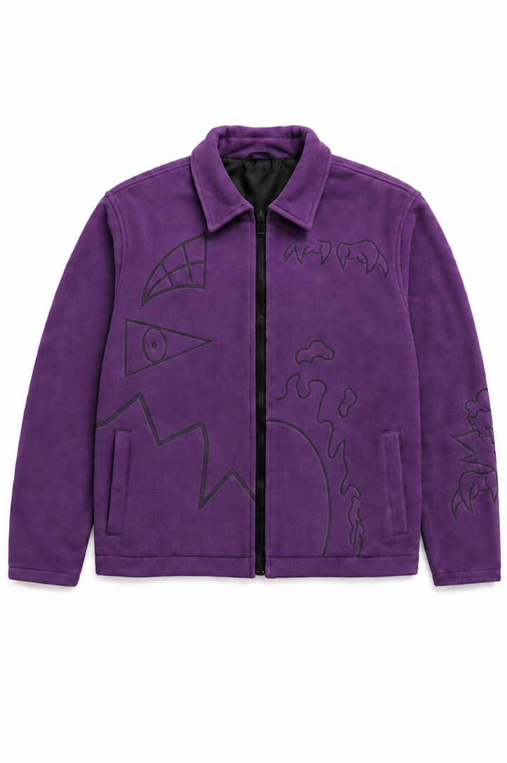 "Shadow Grin" Fleece